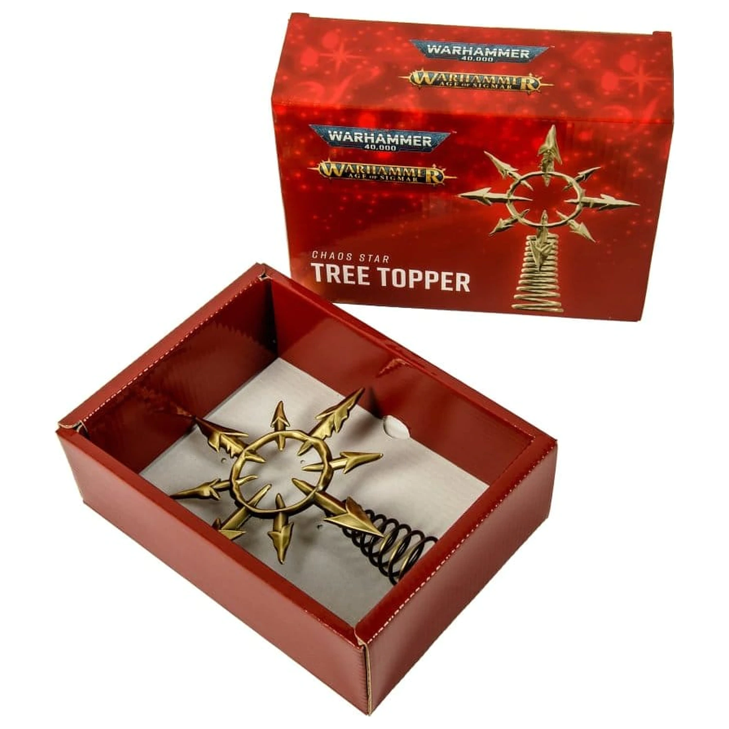 Warhammer 40,000 Chaos Star karácsonyfa csúcsdísz 22 cm termékfotó