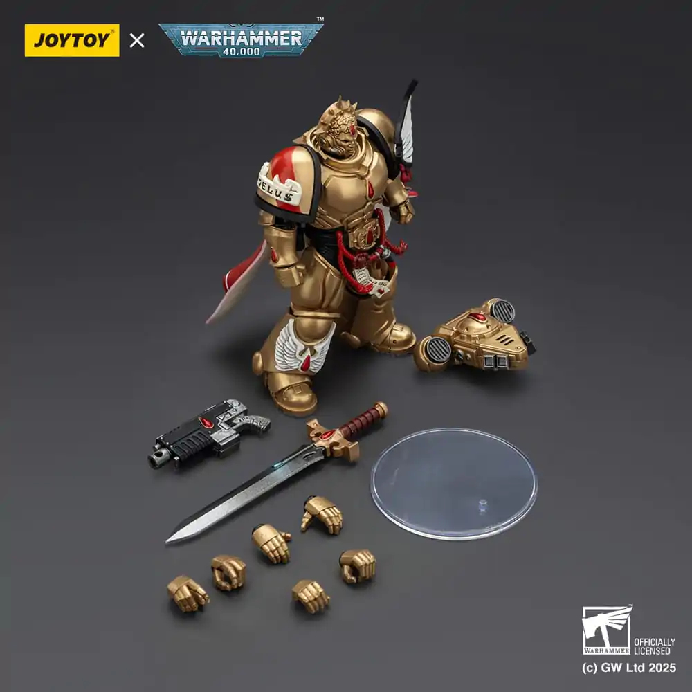 Warhammer 40,000: Combat Patrol Blood Angels Captain with Heavy Bolt Pistol & Power Sword akciófigura 20 cm termékfotó