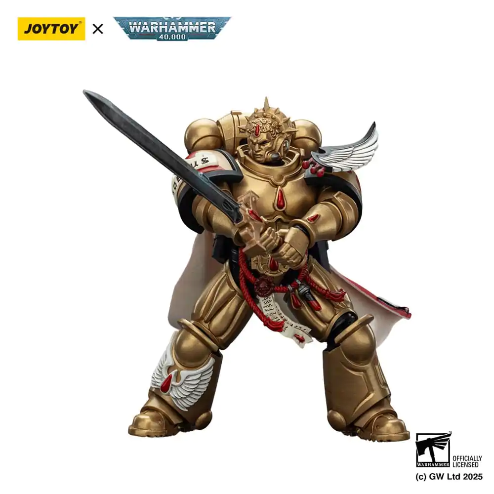 Warhammer 40,000: Combat Patrol Blood Angels Captain with Heavy Bolt Pistol & Power Sword akciófigura 20 cm termékfotó