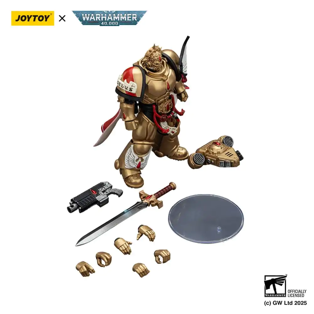 Warhammer 40,000: Combat Patrol Blood Angels Captain with Heavy Bolt Pistol & Power Sword akciófigura 20 cm termékfotó