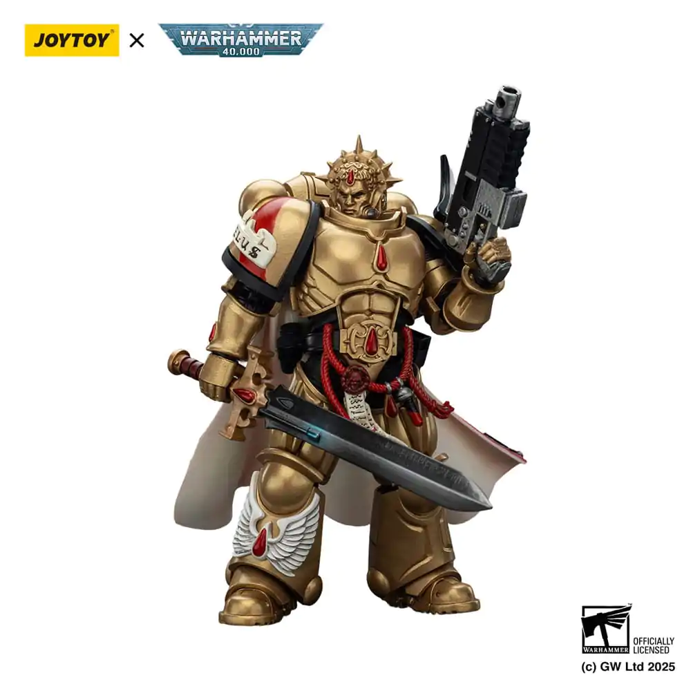 Warhammer 40,000: Combat Patrol Blood Angels Captain with Heavy Bolt Pistol & Power Sword akciófigura 20 cm termékfotó