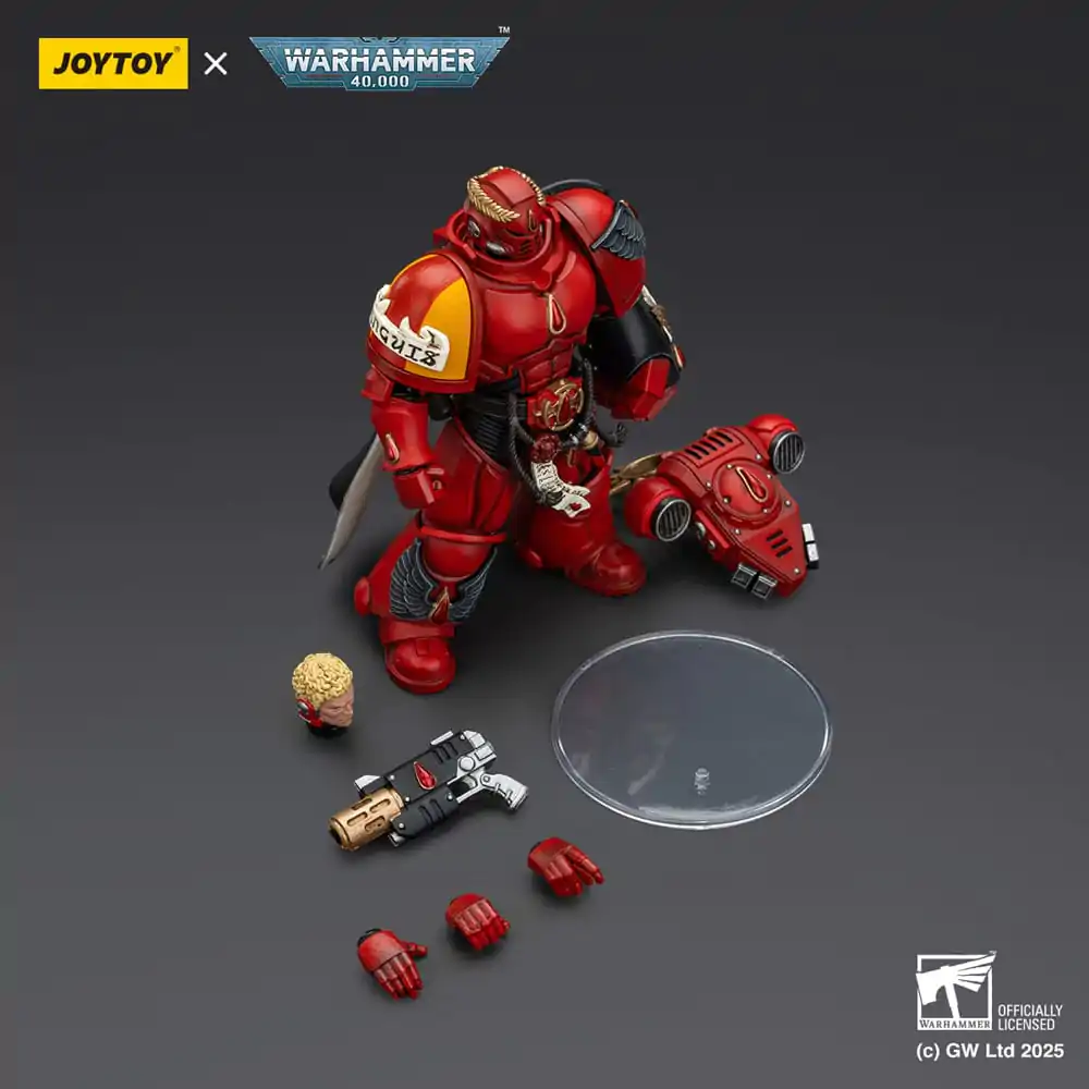 Warhammer 40,000: Combat Patrol Blood Angels Captain with Inferno Pistol & Power Fist akciófigura 20 cm termékfotó