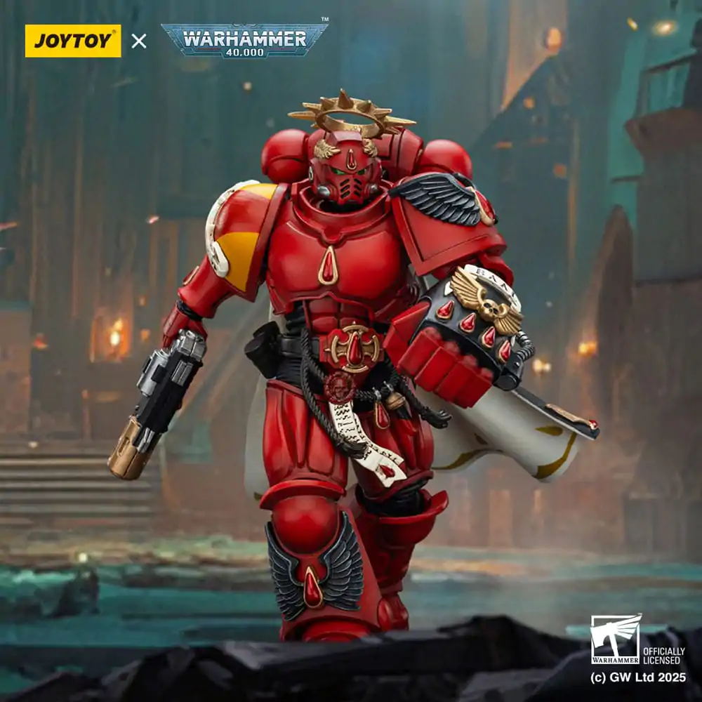 Warhammer 40,000: Combat Patrol Blood Angels Captain with Inferno Pistol & Power Fist akciófigura 20 cm termékfotó