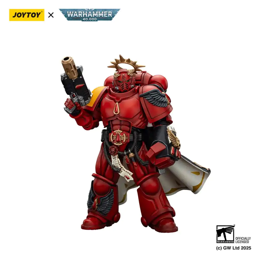 Warhammer 40,000: Combat Patrol Blood Angels Captain with Inferno Pistol & Power Fist akciófigura 20 cm termékfotó