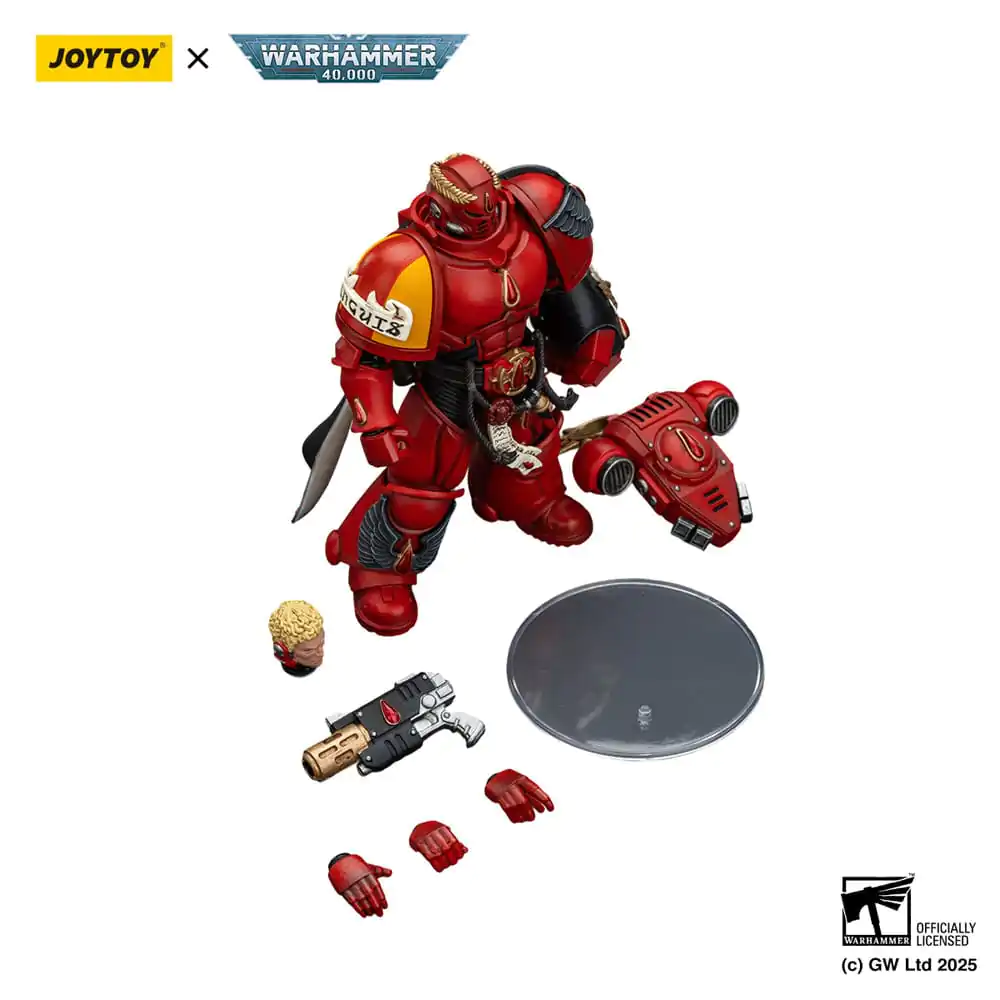 Warhammer 40,000: Combat Patrol Blood Angels Captain with Inferno Pistol & Power Fist akciófigura 20 cm termékfotó