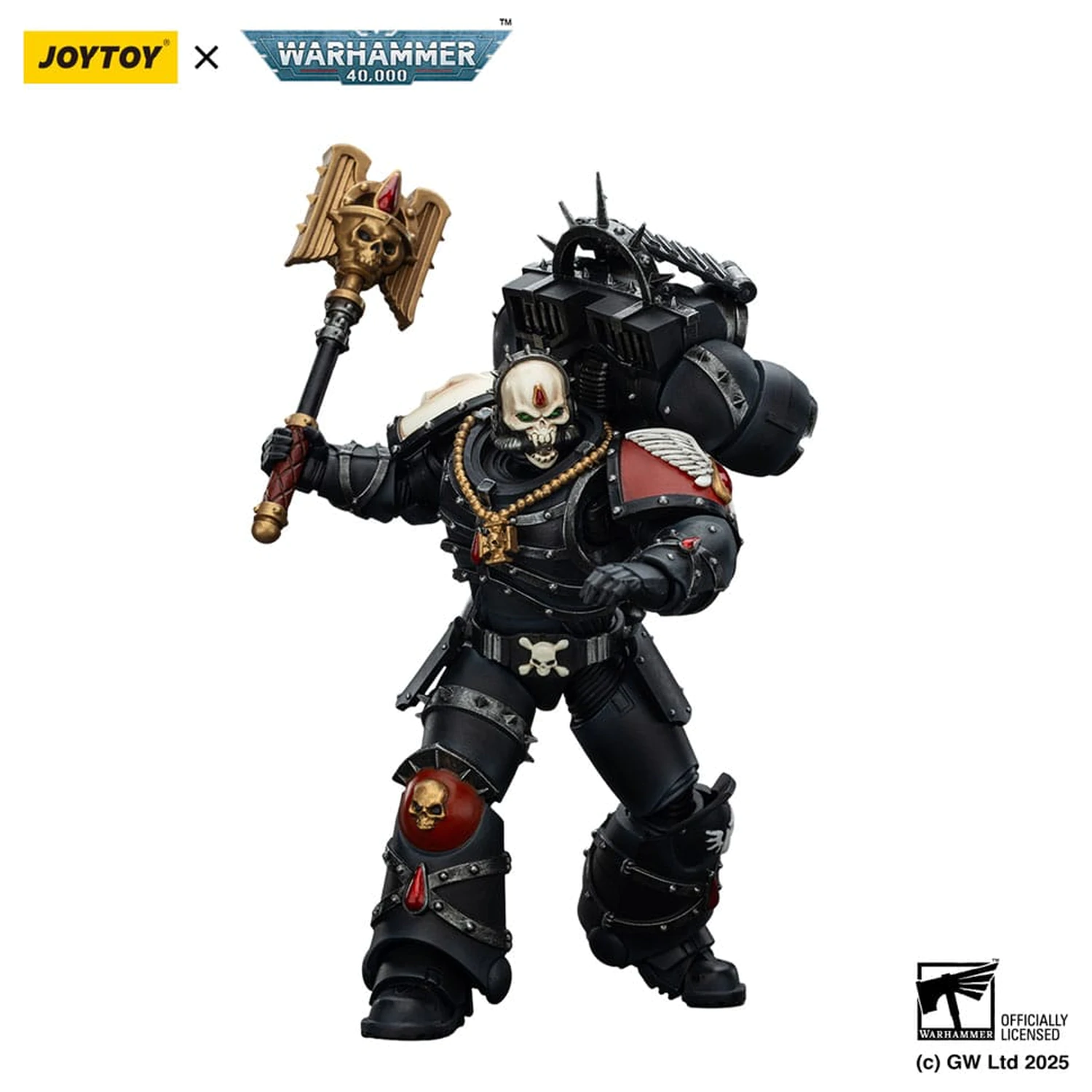Warhammer 40,000: Combat Patrol Blood Angels Lemartes With Jump Pack Blood Crozius and Absolver Bolt Pistol akciófigura 12 cm termékfotó