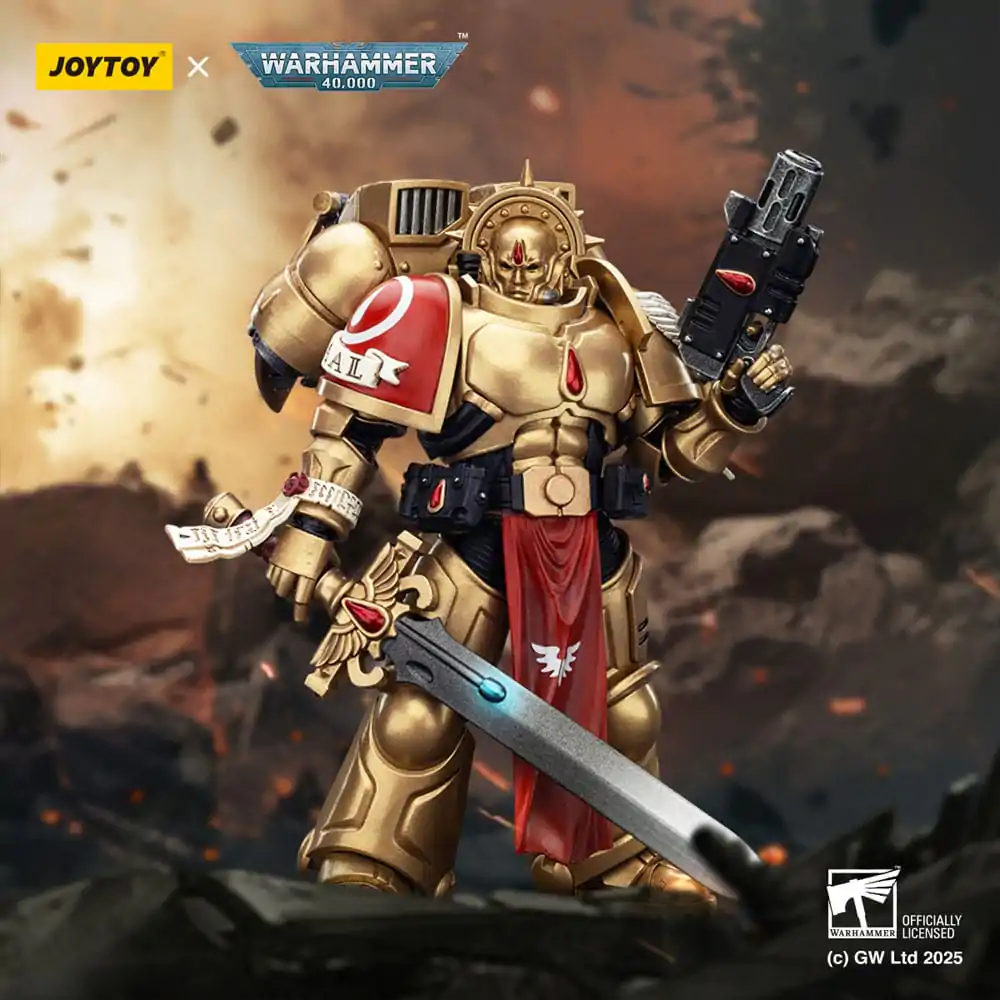 Warhammer 40,000: Combat Patrol Blood Angels Sanguinary Guard 1 with Inferno Pistol and Encarmine Blade akciófigura 20 cm termékfotó