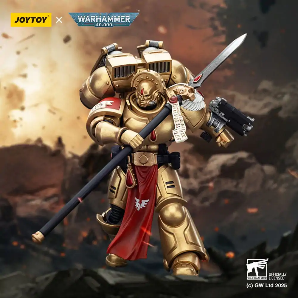 Warhammer 40,000: Combat Patrol Blood Angels Sanguinary Guard 2 with Angelus Boltgun and Encarmine Spear akciófigura 20 cm termékfotó