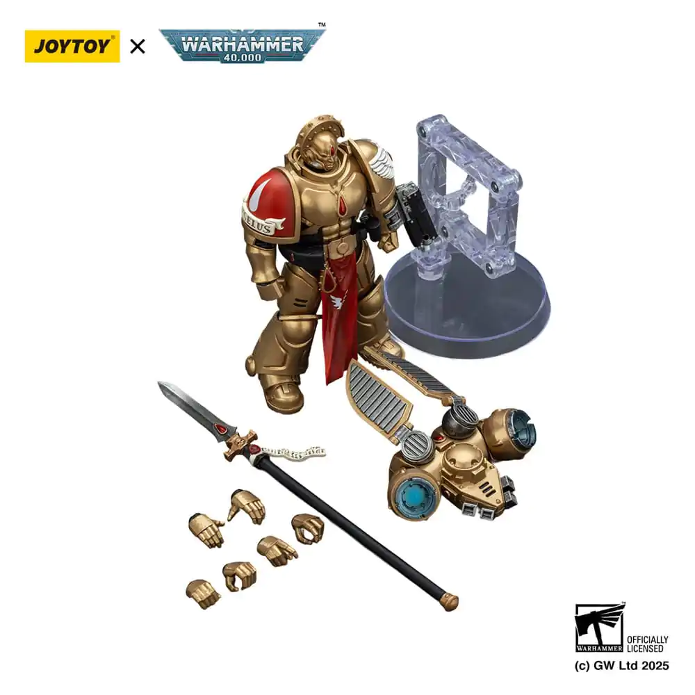 Warhammer 40,000: Combat Patrol Blood Angels Sanguinary Guard 2 with Angelus Boltgun and Encarmine Spear akciófigura 20 cm termékfotó
