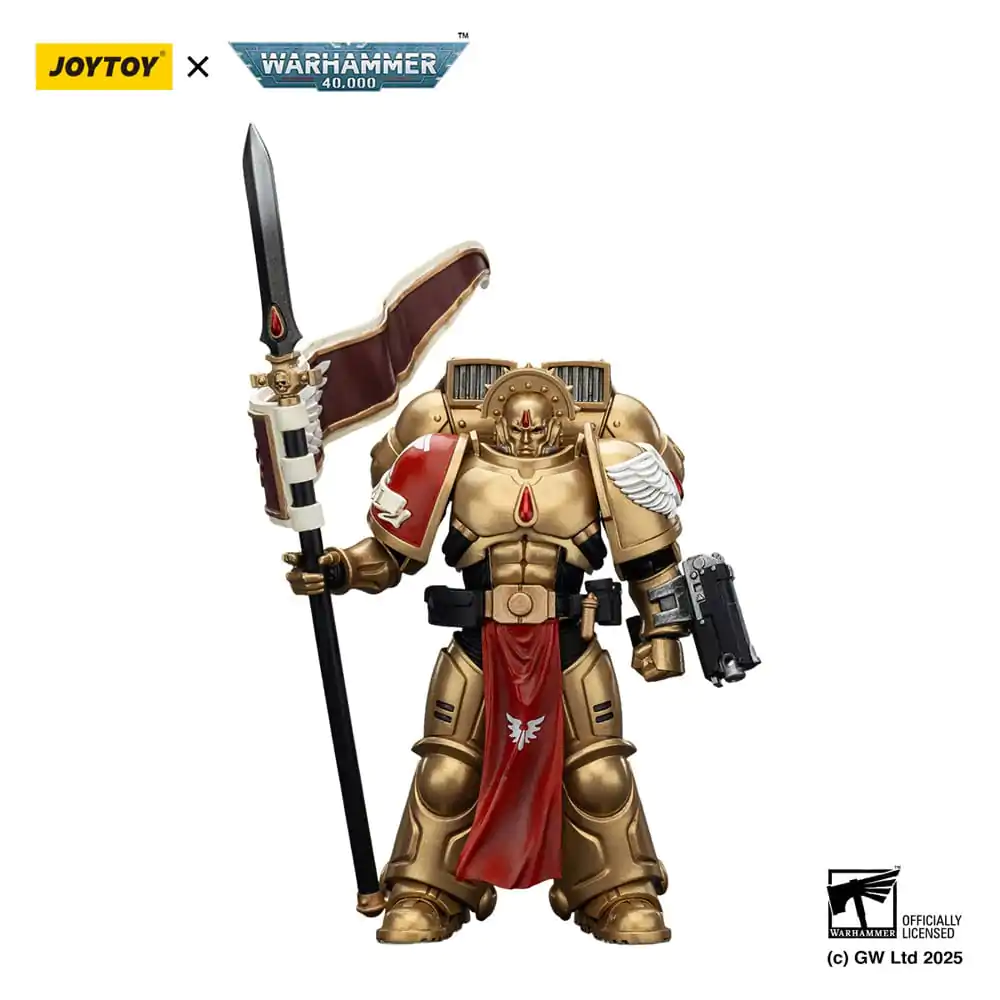 Warhammer 40,000: Combat Patrol Blood Angels Sanguinary Guard 3 with Angelus Boltgun and Encarmine Spear akciófigura 20 cm termékfotó