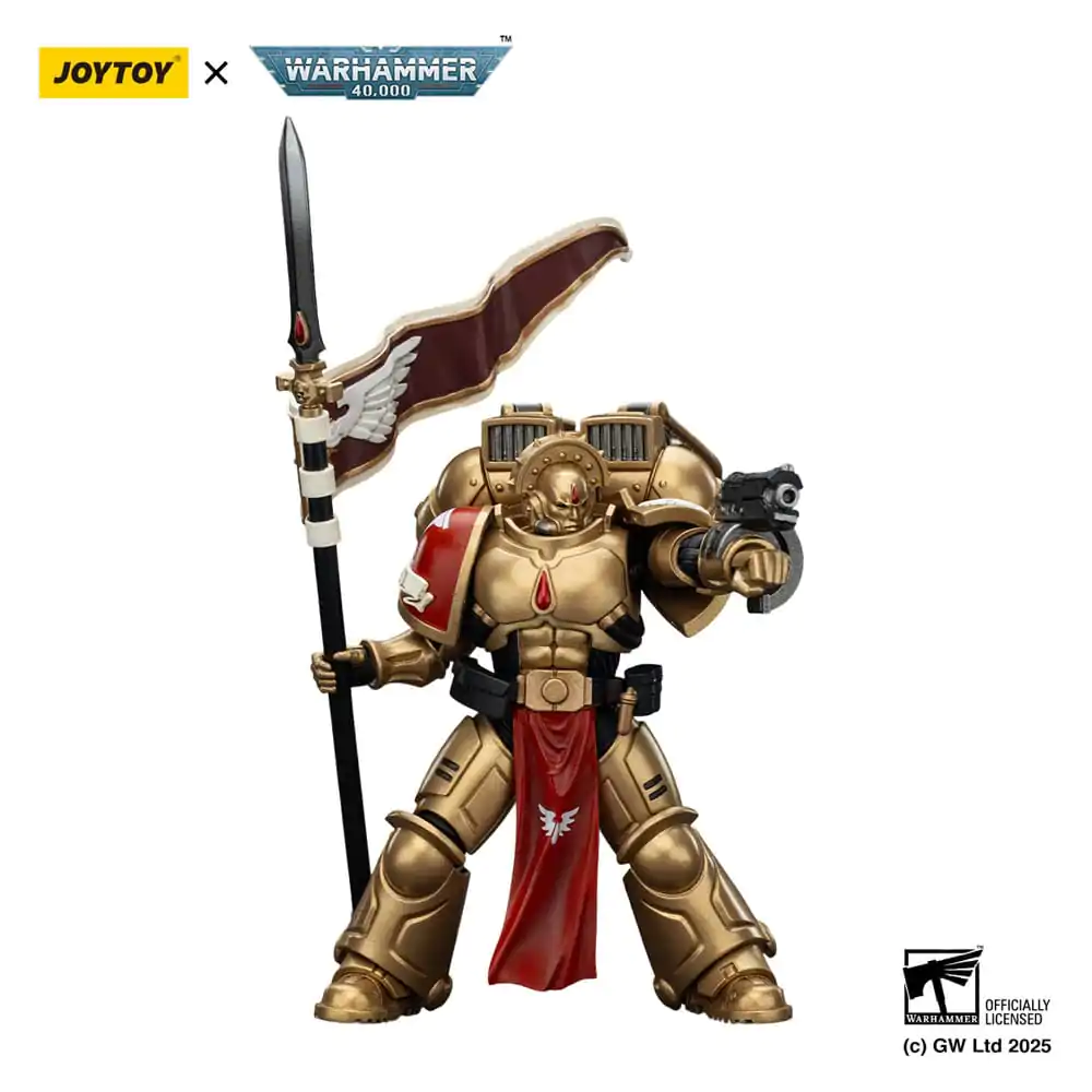 Warhammer 40,000: Combat Patrol Blood Angels Sanguinary Guard 3 with Angelus Boltgun and Encarmine Spear akciófigura 20 cm termékfotó