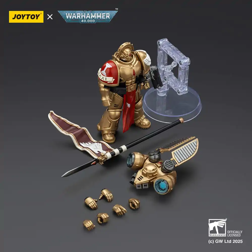 Warhammer 40,000: Combat Patrol Blood Angels Sanguinary Guard 3 with Angelus Boltgun and Encarmine Spear akciófigura 20 cm termékfotó