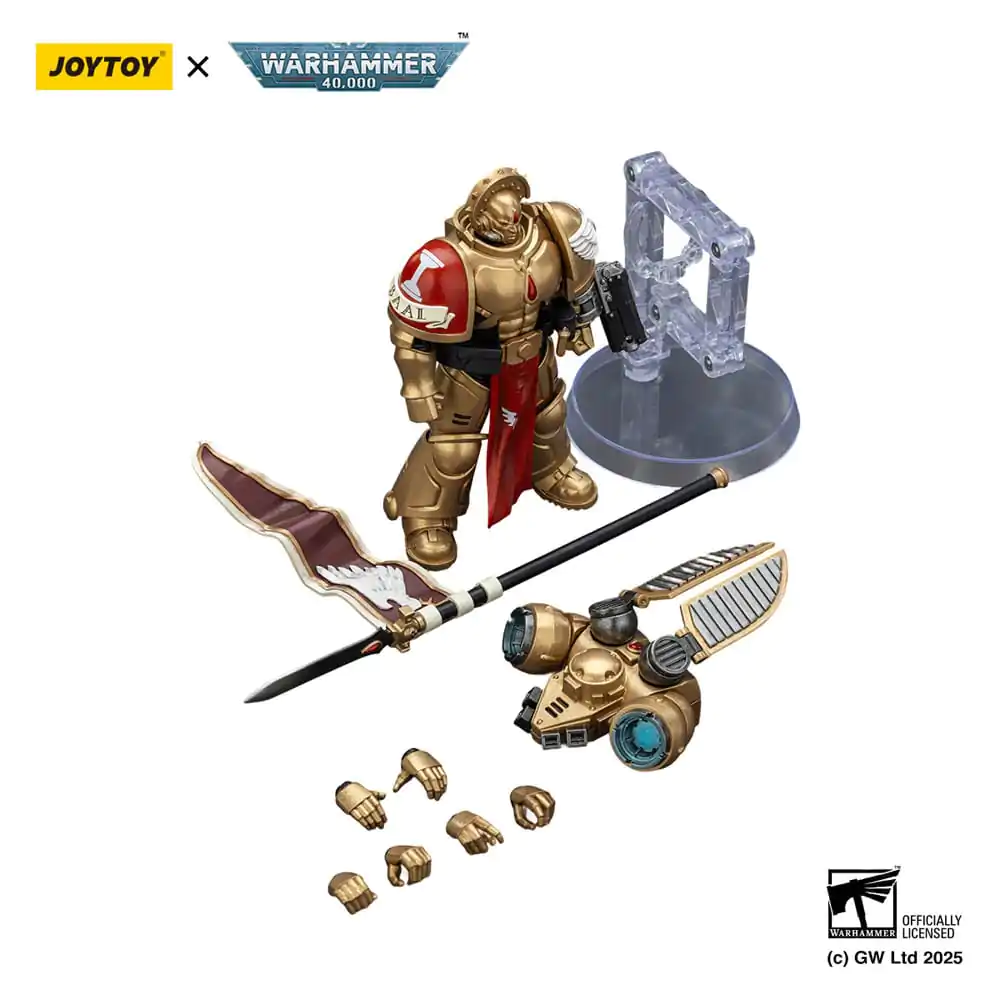 Warhammer 40,000: Combat Patrol Blood Angels Sanguinary Guard 3 with Angelus Boltgun and Encarmine Spear akciófigura 20 cm termékfotó