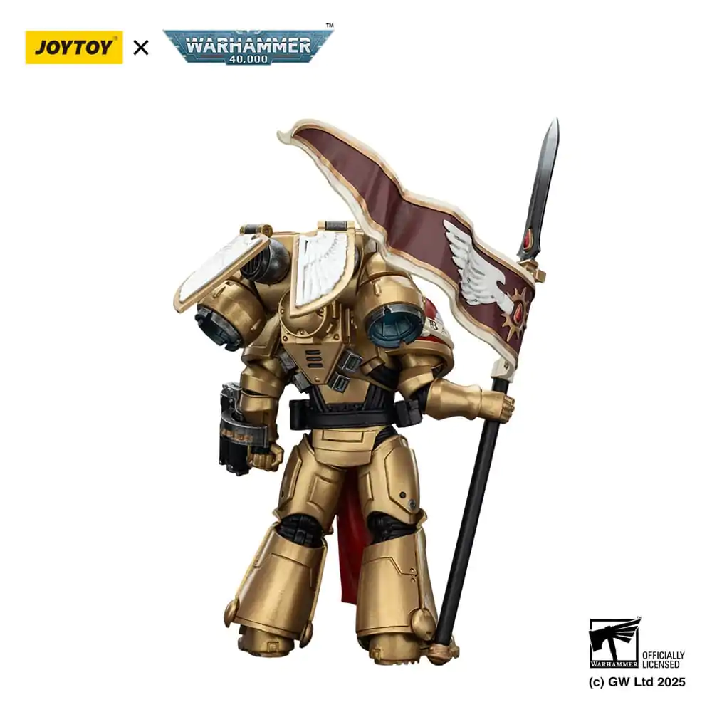 Warhammer 40,000: Combat Patrol Blood Angels Sanguinary Guard 3 with Angelus Boltgun and Encarmine Spear akciófigura 20 cm termékfotó