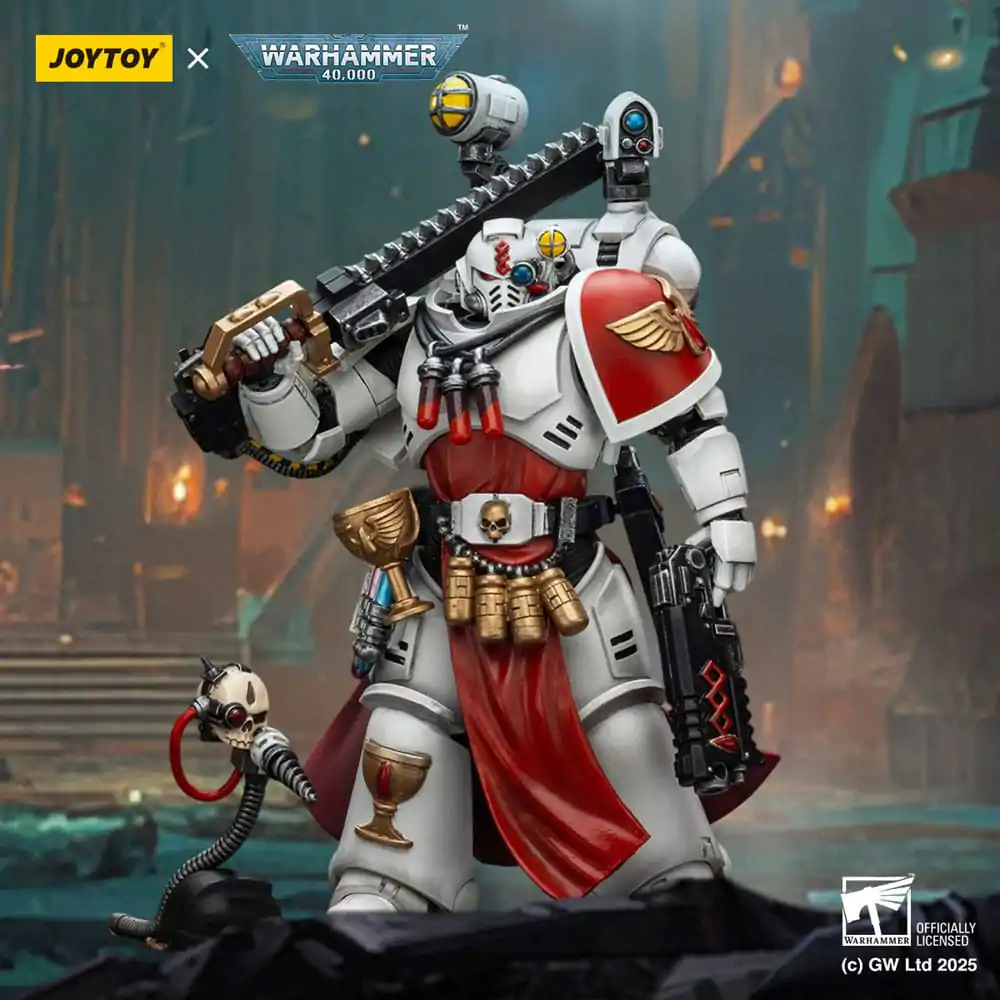 Warhammer 40,000: Combat Patrol Blood Angels Sanguinary Priest with Heavy bolt pistol chainsword and narthecium akciófigura 20 cm termékfotó