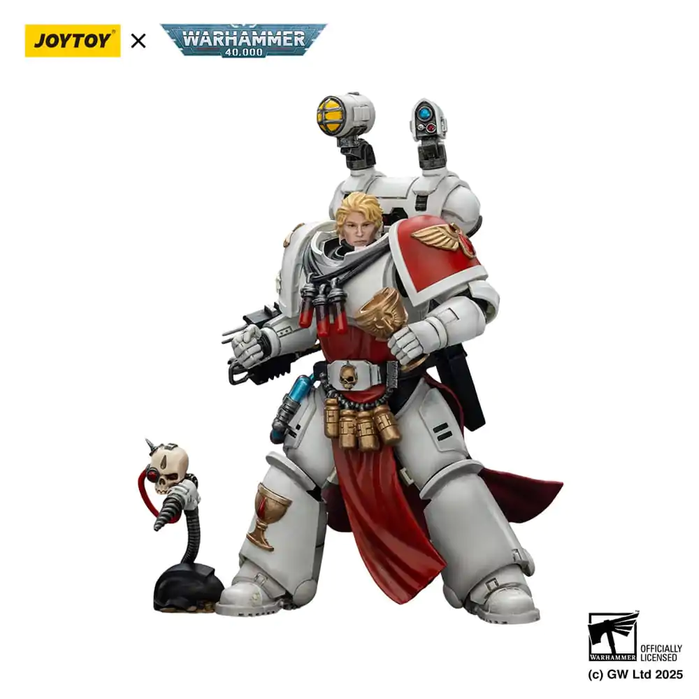 Warhammer 40,000: Combat Patrol Blood Angels Sanguinary Priest with Heavy bolt pistol chainsword and narthecium akciófigura 20 cm termékfotó