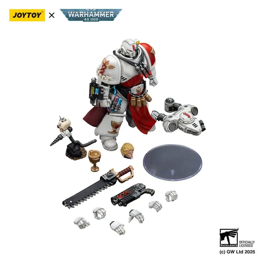 Warhammer 40,000: Combat Patrol Blood Angels Sanguinary Priest with Heavy bolt pistol chainsword and narthecium akciófigura 20 cm termékfotó
