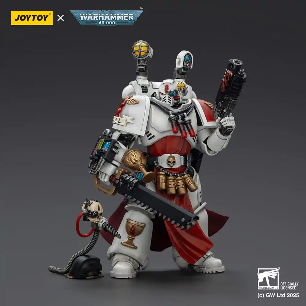 Warhammer 40,000: Combat Patrol Blood Angels Sanguinary Priest with Heavy bolt pistol chainsword and narthecium akciófigura 20 cm termékfotó