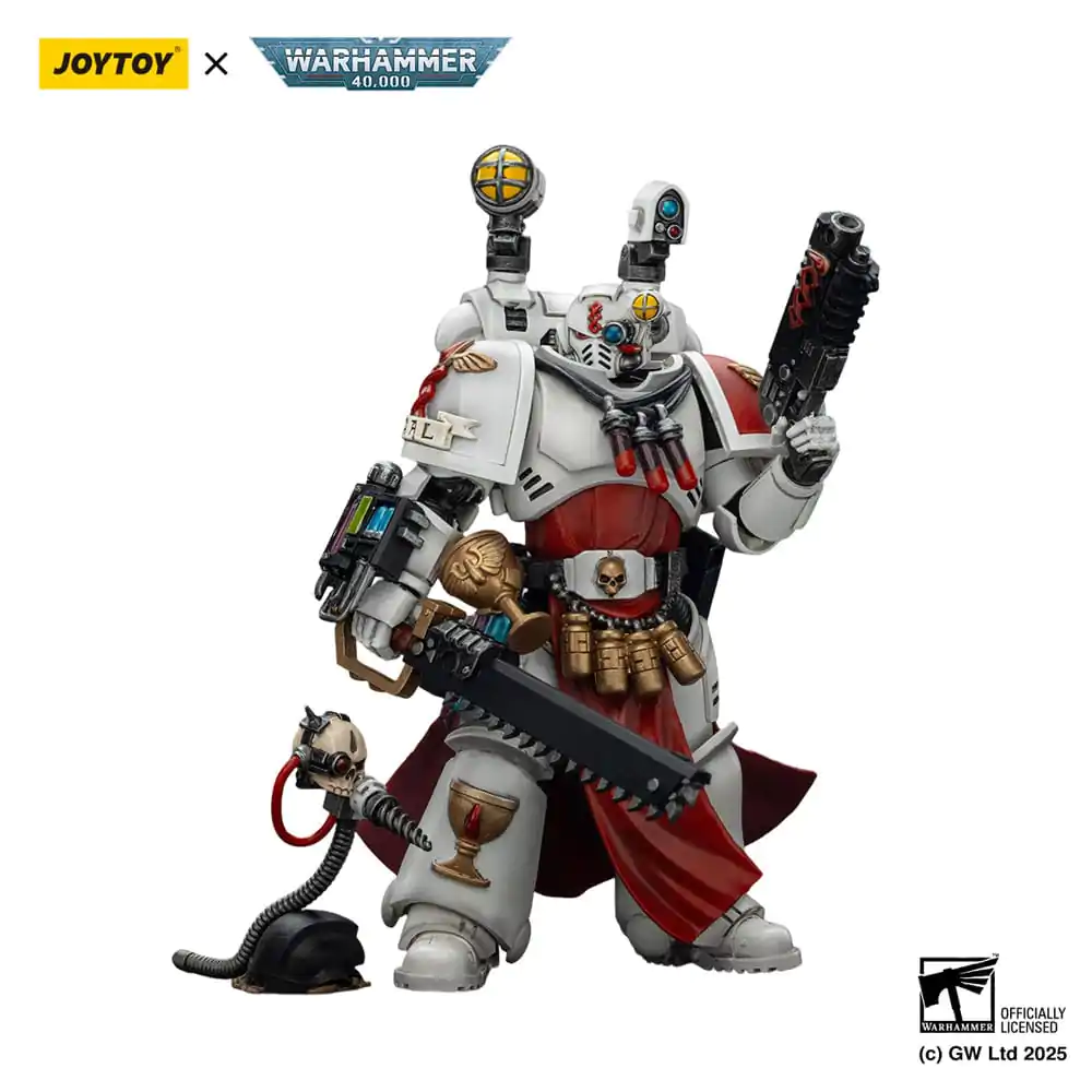 Warhammer 40,000: Combat Patrol Blood Angels Sanguinary Priest with Heavy bolt pistol chainsword and narthecium akciófigura 20 cm termékfotó