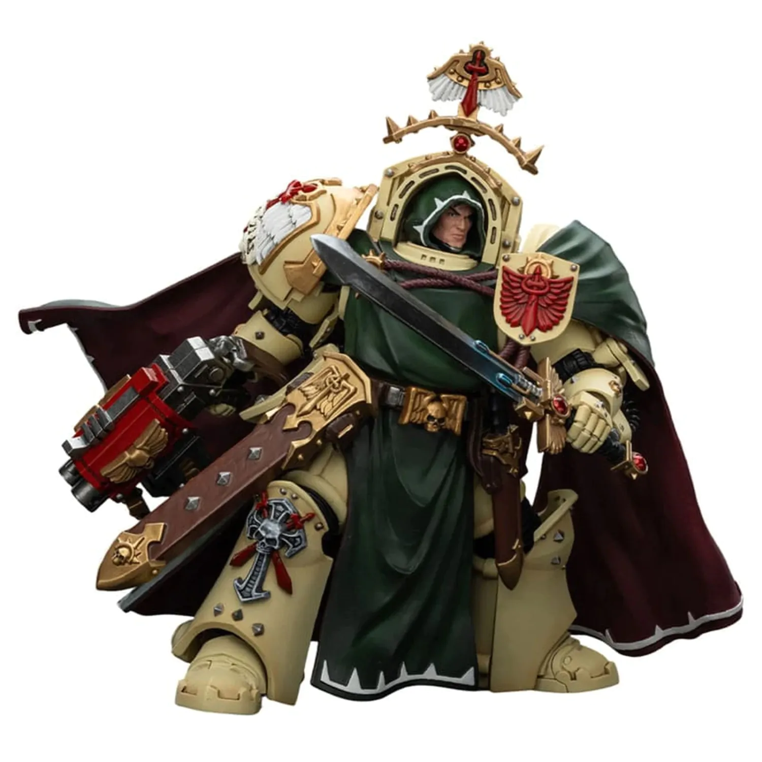 Warhammer 40,000: Dark Angels Belial Grand Master of The Deathwing With the Sword of Silence and Storm Bolter akciófigura 14 cm termékfotó