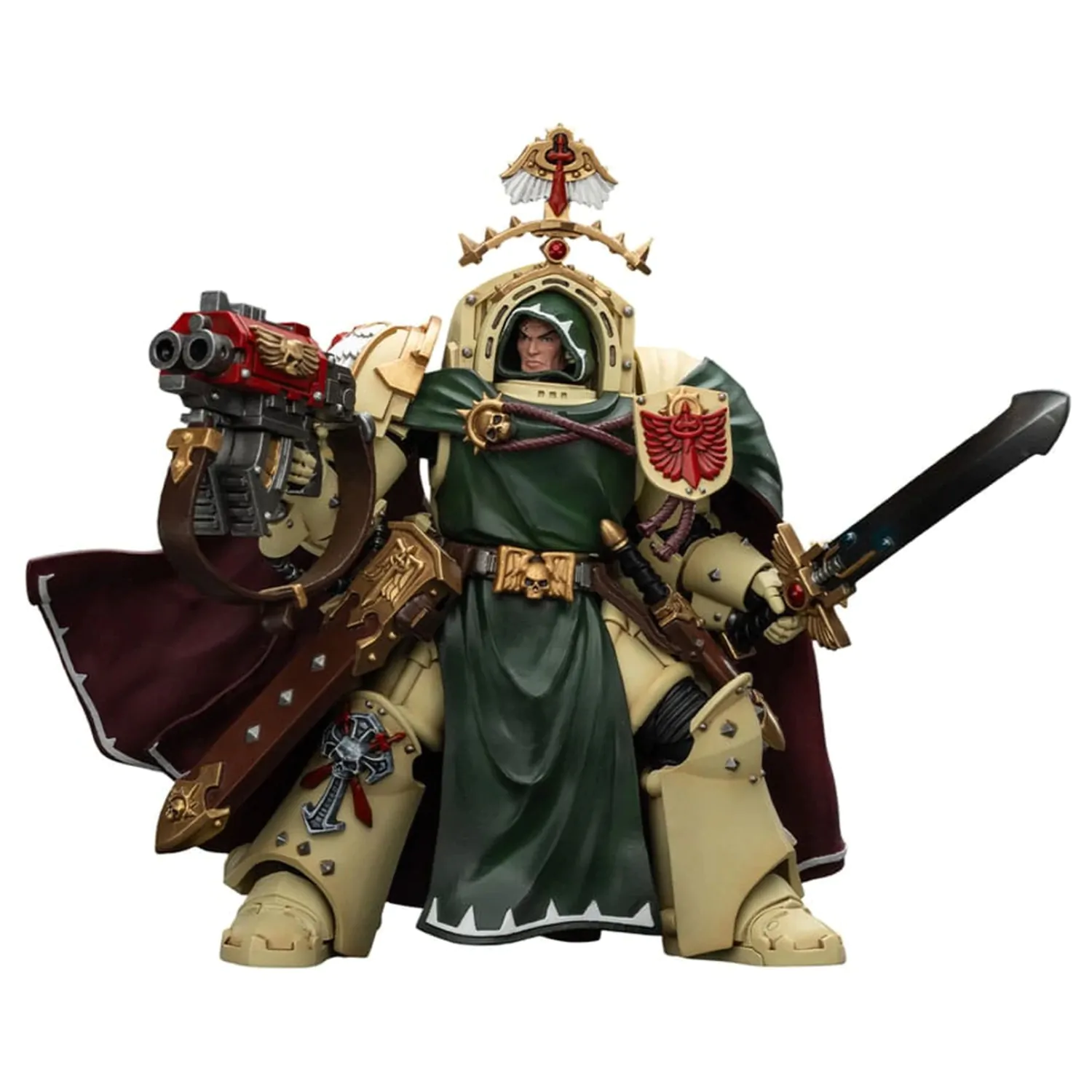 Warhammer 40,000: Dark Angels Belial Grand Master of The Deathwing With the Sword of Silence and Storm Bolter akciófigura 14 cm termékfotó