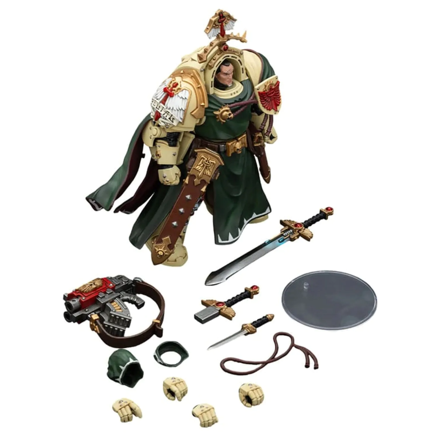 Warhammer 40,000: Dark Angels Belial Grand Master of The Deathwing With the Sword of Silence and Storm Bolter akciófigura 14 cm termékfotó