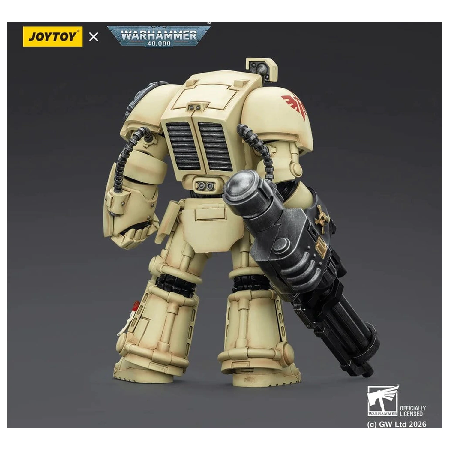 Warhammer 40,000 Dark Angels Deathwing Terminator 3 with Power Fist and Assault Cannon akciófigura 14 cm termékfotó