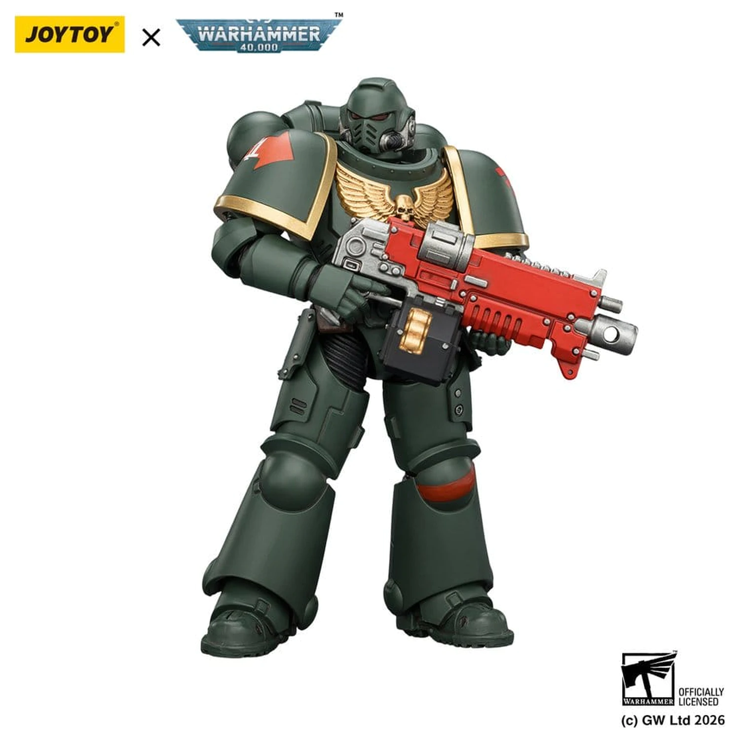 Warhammer 40,000 Dark Angels Intercessor akciófigura 12 cm termékfotó