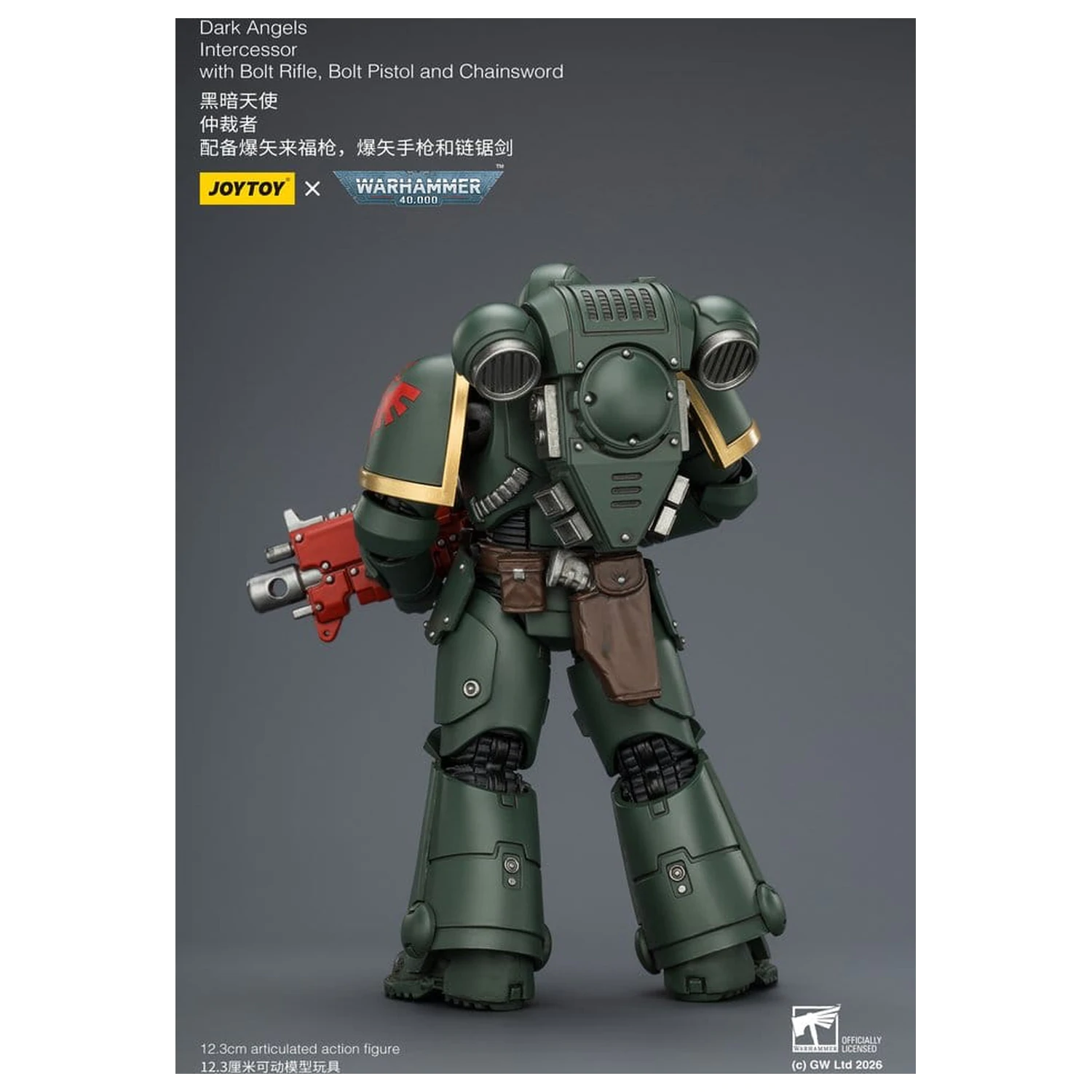 Warhammer 40,000 Dark Angels Intercessor akciófigura 12 cm termékfotó