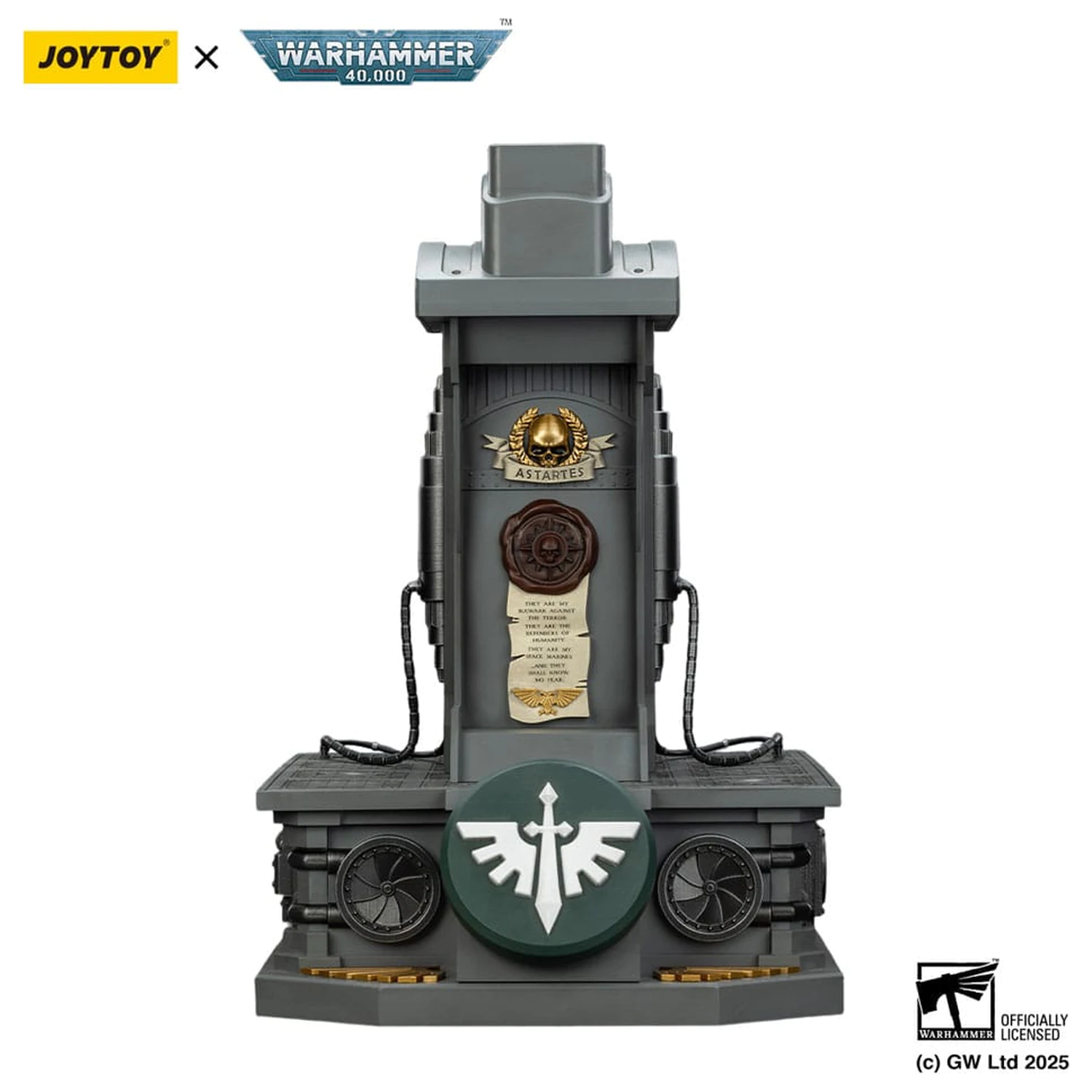 Warhammer 40,000: Dark Angels MkX sisak és állvány 44 cm termékfotó