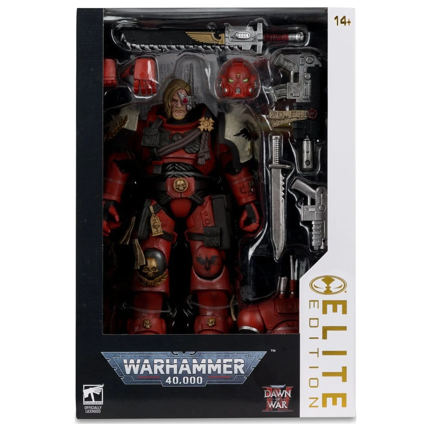 Warhammer 40,000 Dawn of War McFarlane Elite Edition akciófigura Captain Cyrus (Dawn of War 4) 20 cm termékfotó