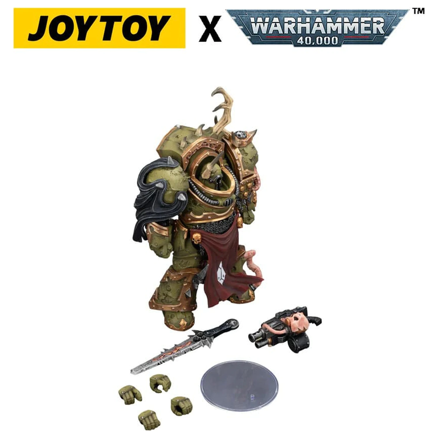 Warhammer 40,000 Death Guard Blightlord Terminator 3 with Combi-bolter and Bubotic Blade akciófigura 14 cm termékfotó