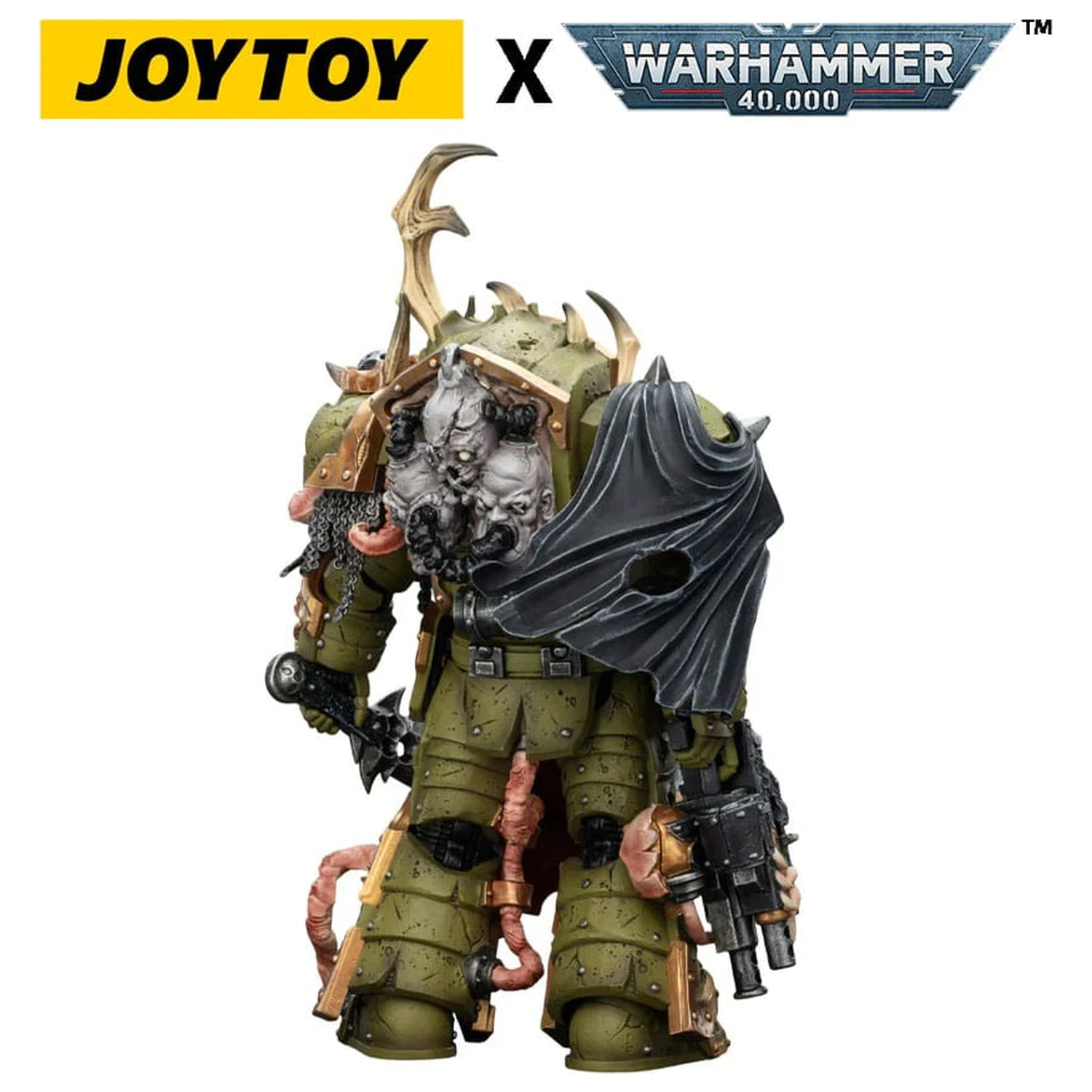 Warhammer 40,000 Death Guard Blightlord Terminator 3 with Combi-bolter and Bubotic Blade akciófigura 14 cm termékfotó