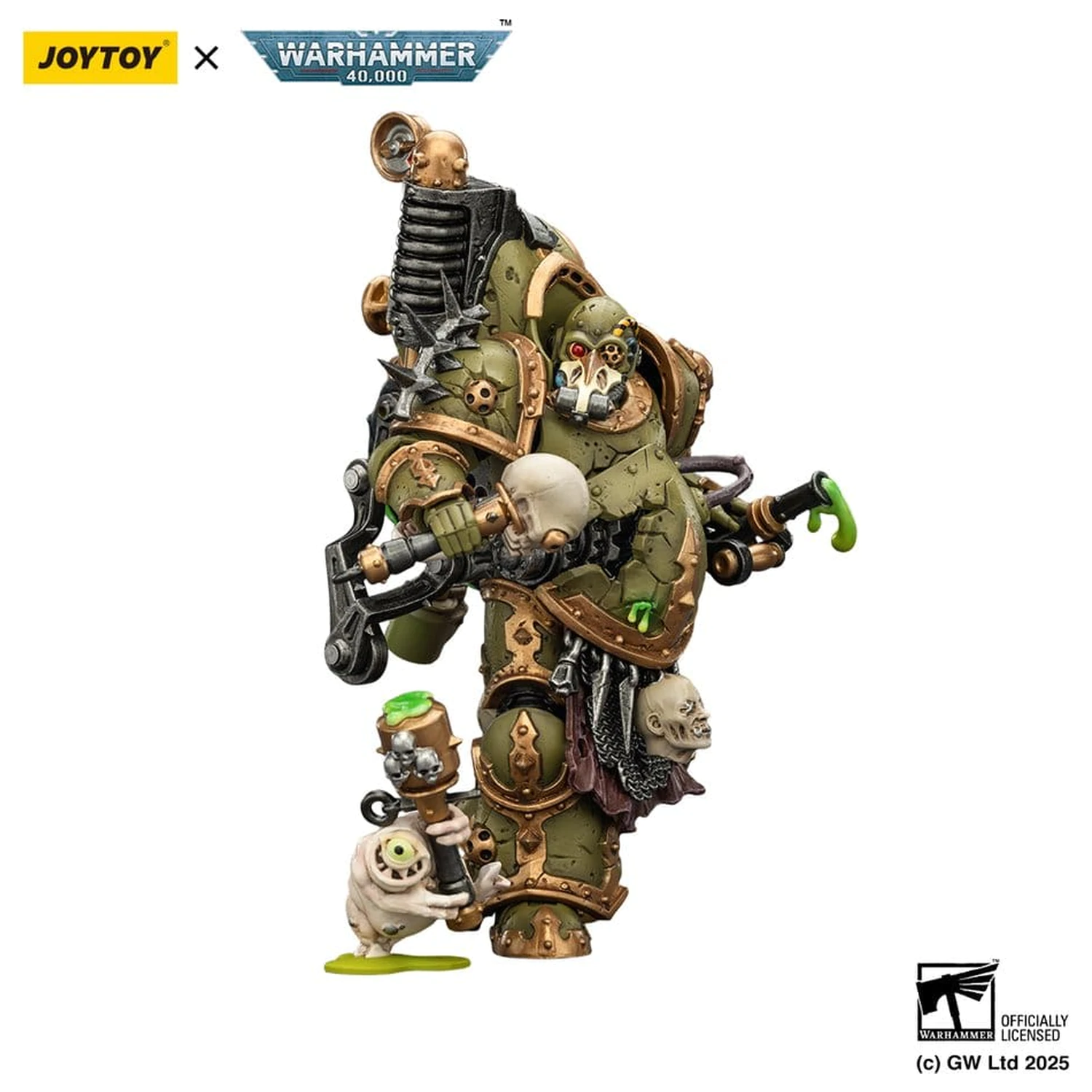 Warhammer 40,000 Death Guard Foul Blight spawn with Plague Sprayer akciófigura 12 cm termékfotó