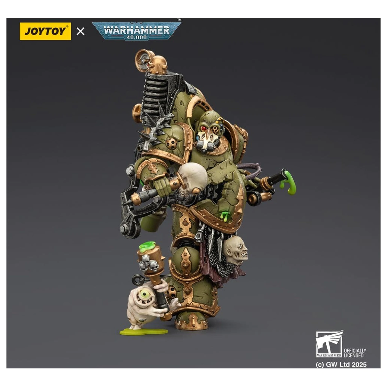 Warhammer 40,000 Death Guard Foul Blight spawn with Plague Sprayer akciófigura 12 cm termékfotó