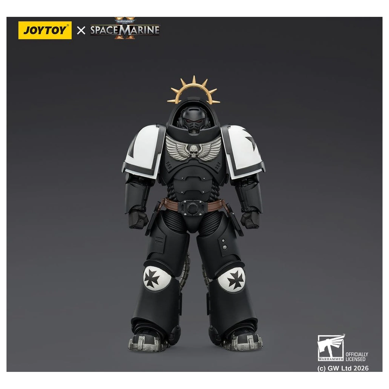 Warhammer 40,000 Game Edition Black Templars Heavy Intercessor akciófigura 13 cm termékfotó