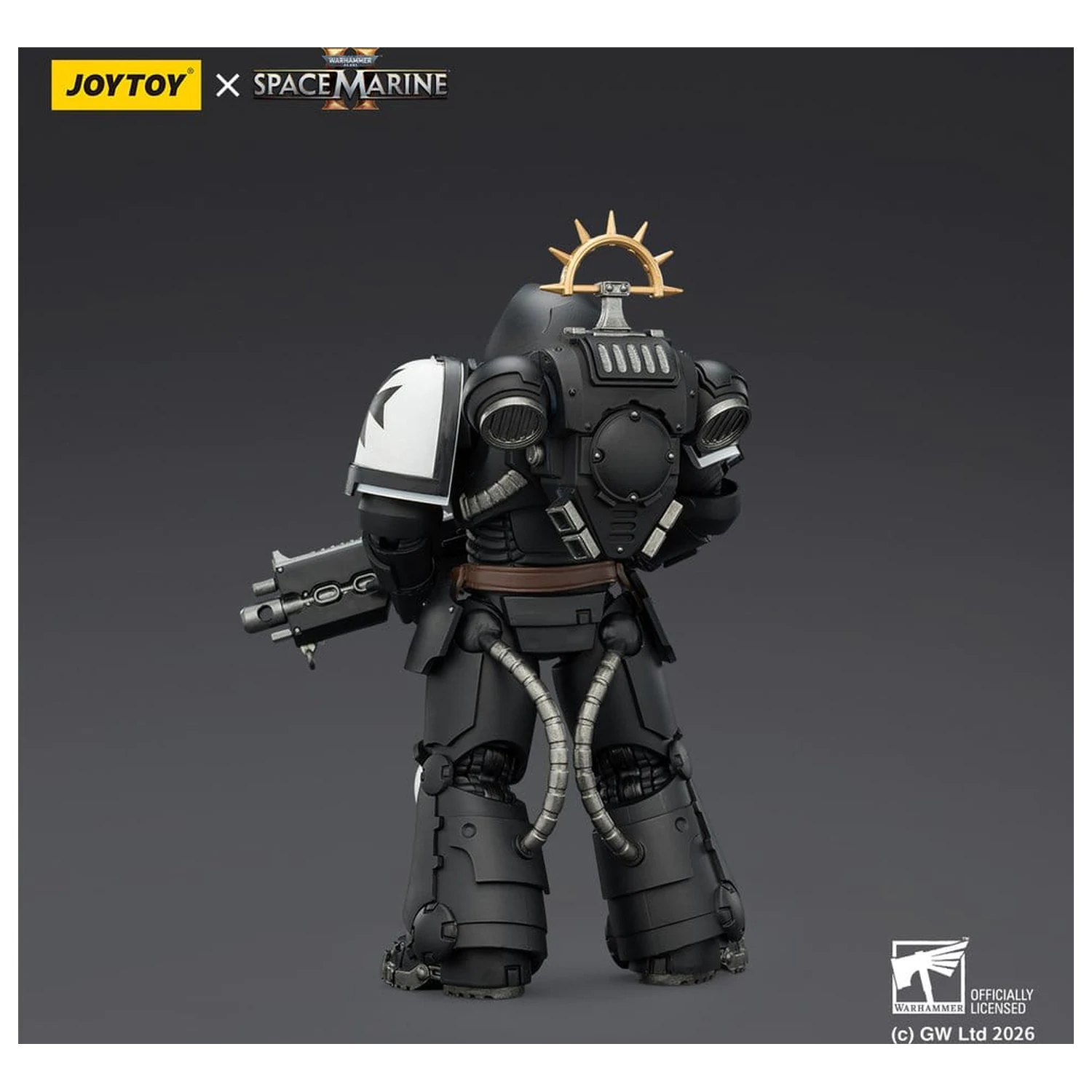Warhammer 40,000 Game Edition Black Templars Heavy Intercessor akciófigura 13 cm termékfotó