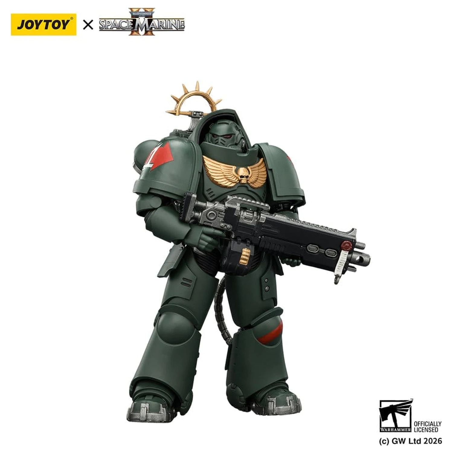 Warhammer 40,000 Game Edition Dark Angels Heavy Intercessor akciófigura 13 cm termékfotó
