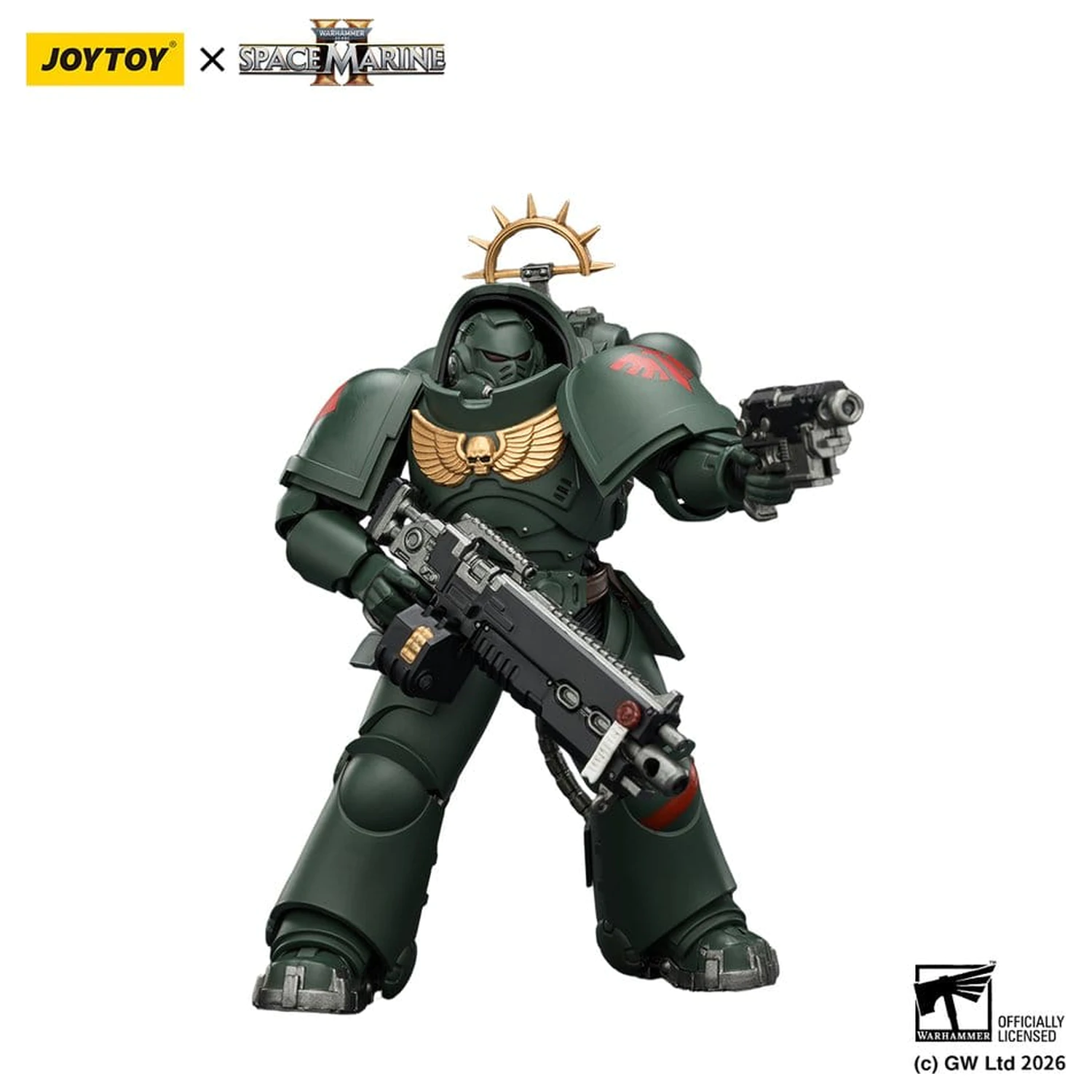 Warhammer 40,000 Game Edition Dark Angels Heavy Intercessor akciófigura 13 cm termékfotó