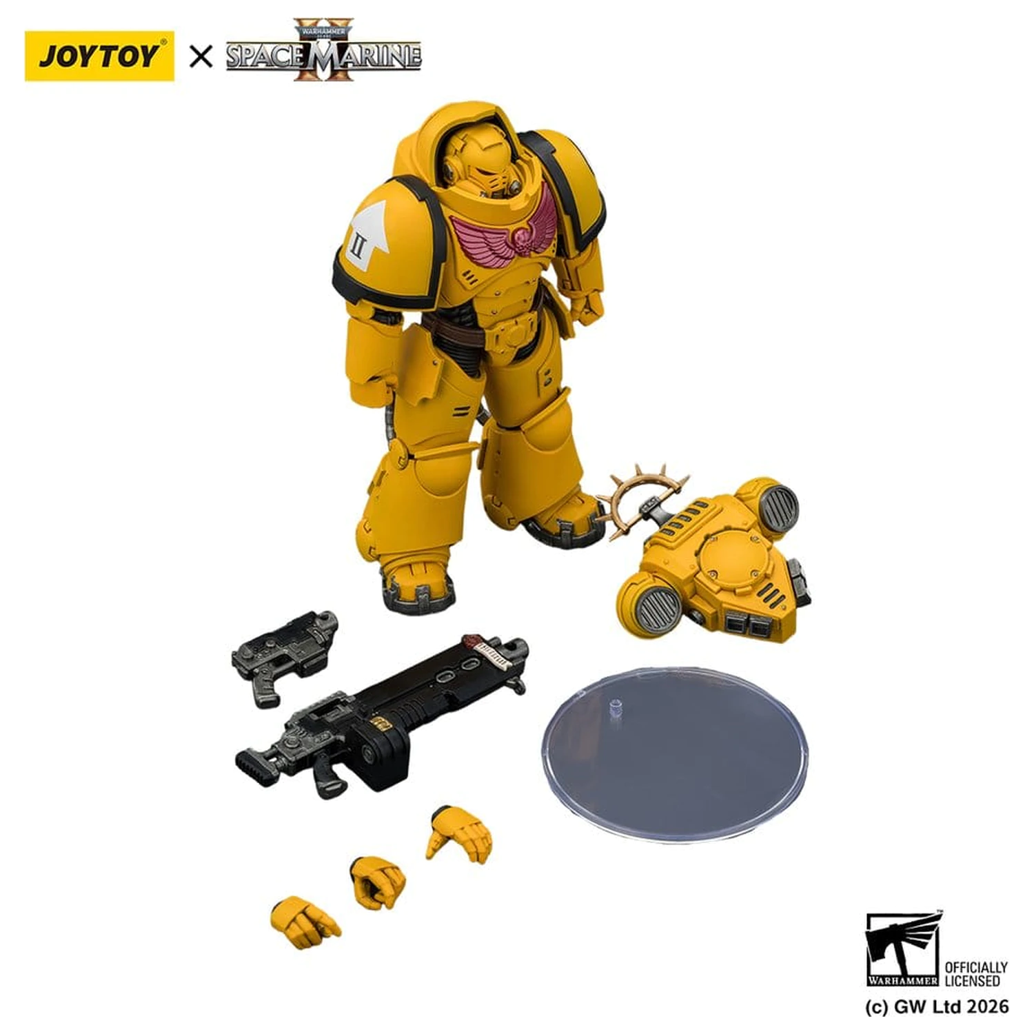 Warhammer 40,000 Game Edition Imperial Fists Heavy Intercessor akciófigura 13 cm termékfotó