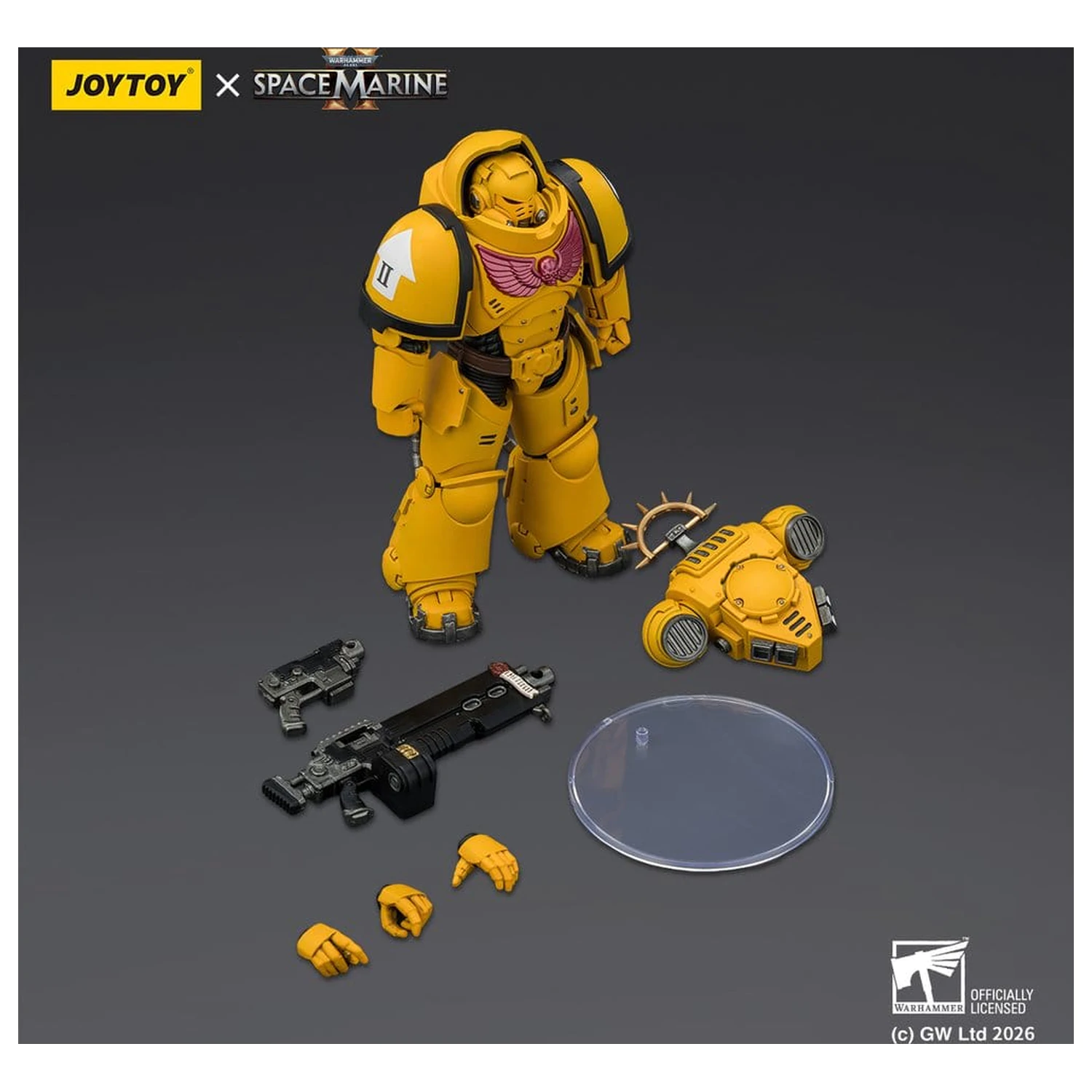 Warhammer 40,000 Game Edition Imperial Fists Heavy Intercessor akciófigura 13 cm termékfotó