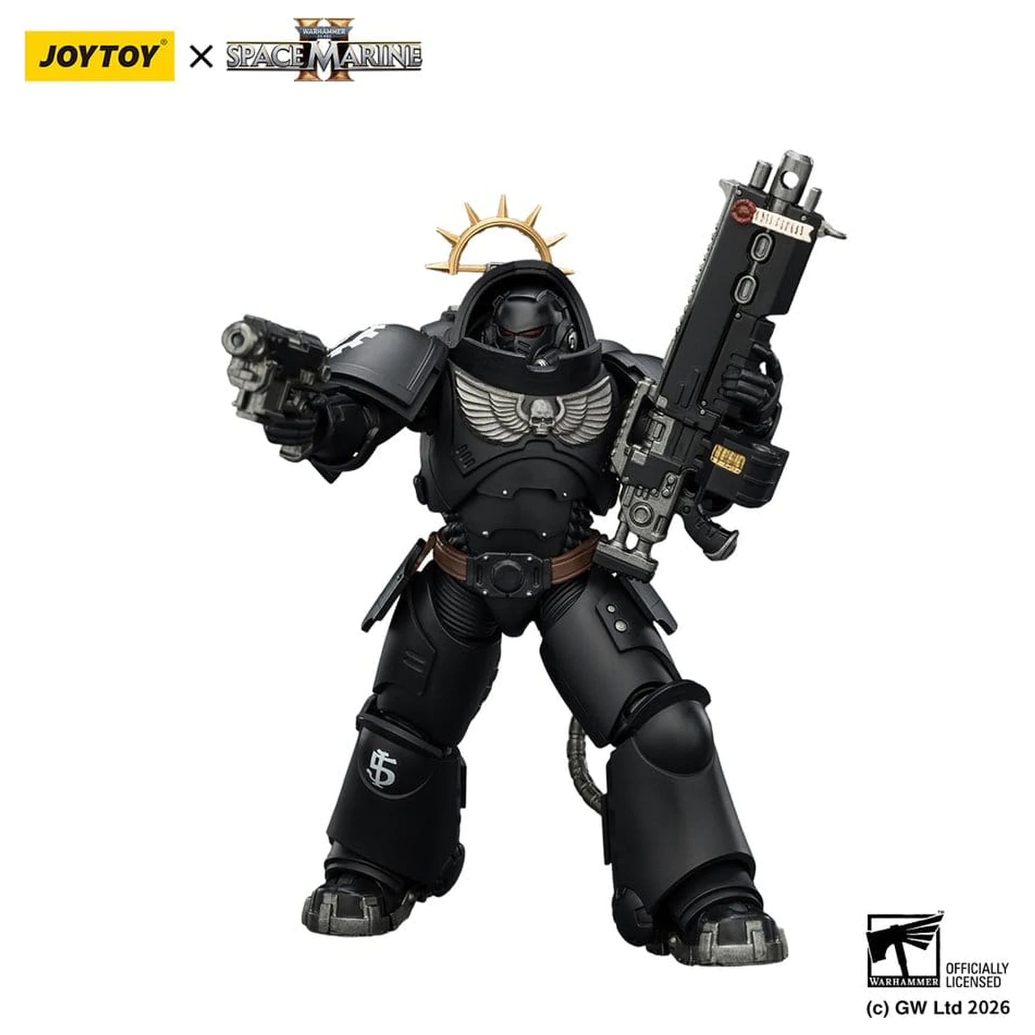 Warhammer 40,000 Game Edition Iron Hands Heavy Intercessor akciófigura 13 cm termékfotó
