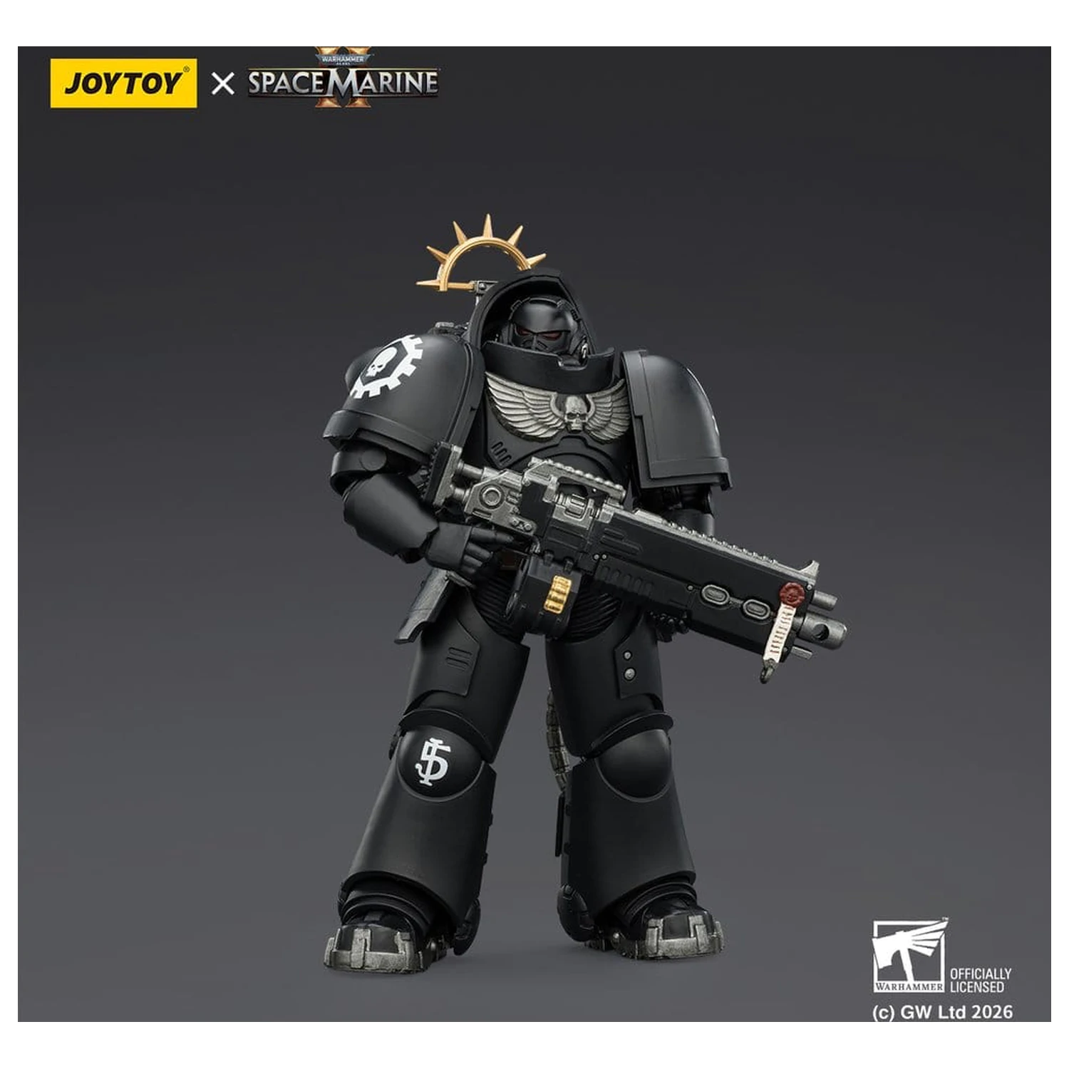 Warhammer 40,000 Game Edition Iron Hands Heavy Intercessor akciófigura 13 cm termékfotó