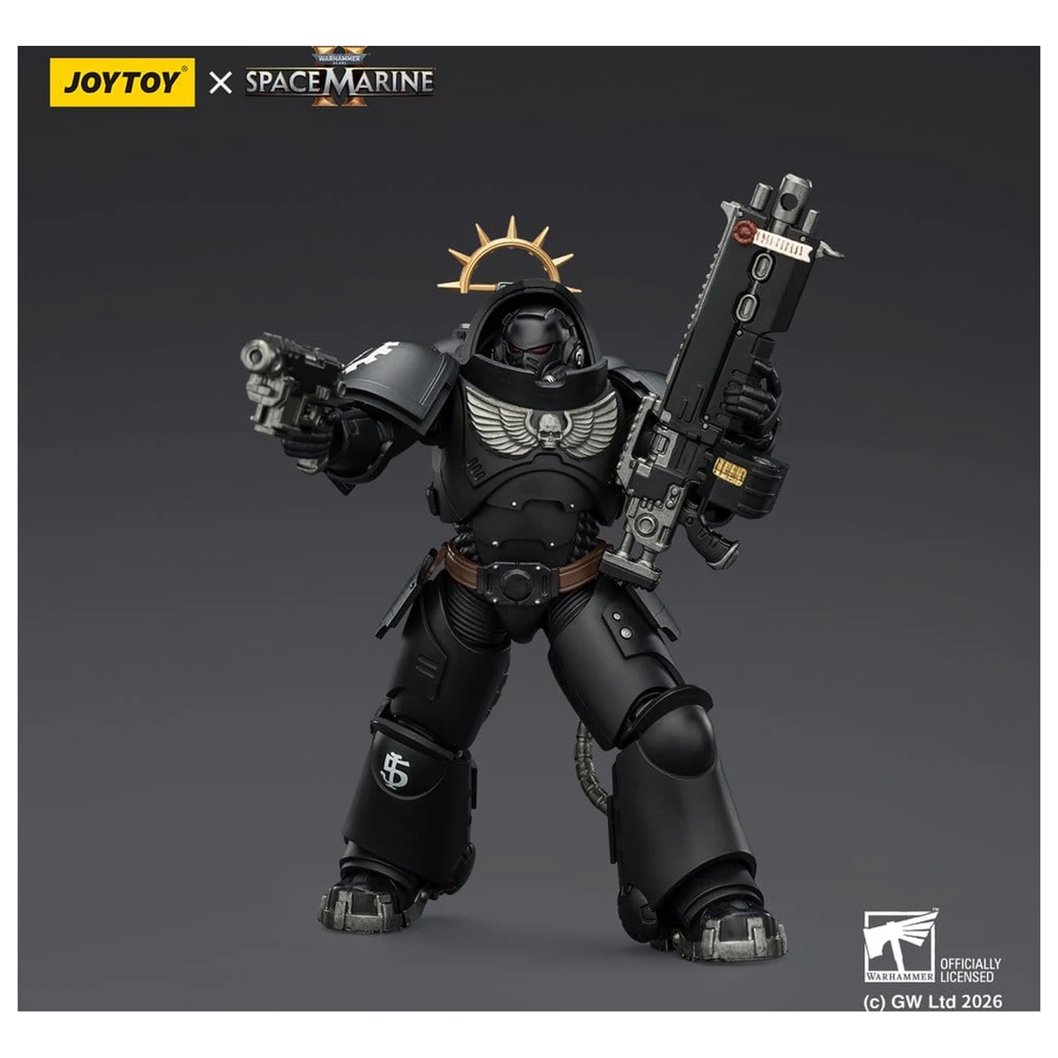 Warhammer 40,000 Game Edition Iron Hands Heavy Intercessor akciófigura 13 cm termékfotó