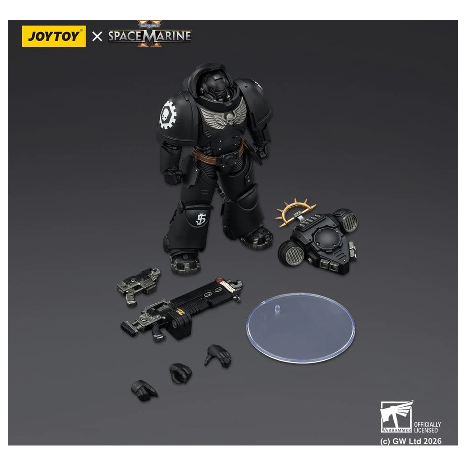 Warhammer 40,000 Game Edition Iron Hands Heavy Intercessor akciófigura 13 cm termékfotó