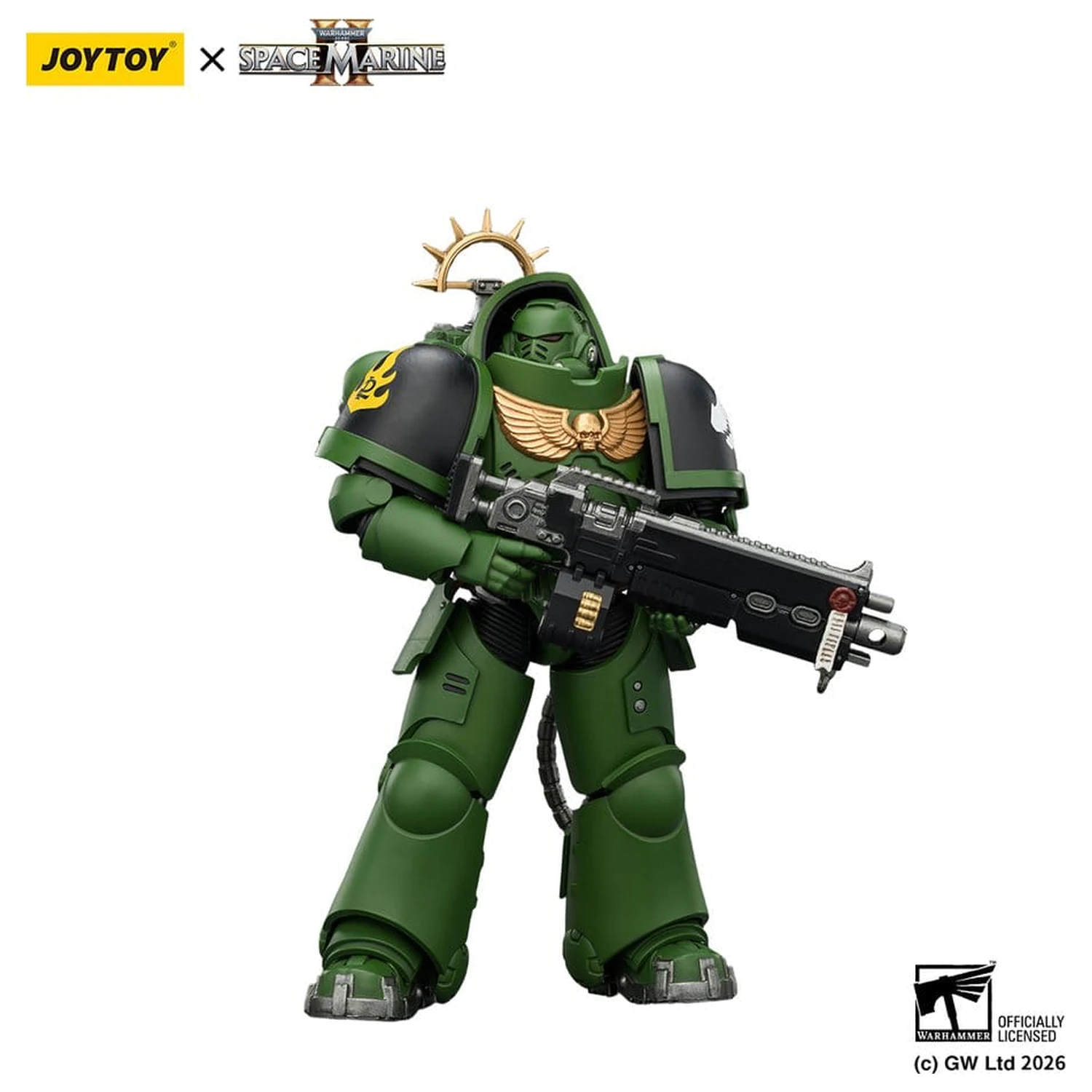 Warhammer 40,000 Game Edition Salamanders Heavy Intercessor akciófigura 13 cm termékfotó