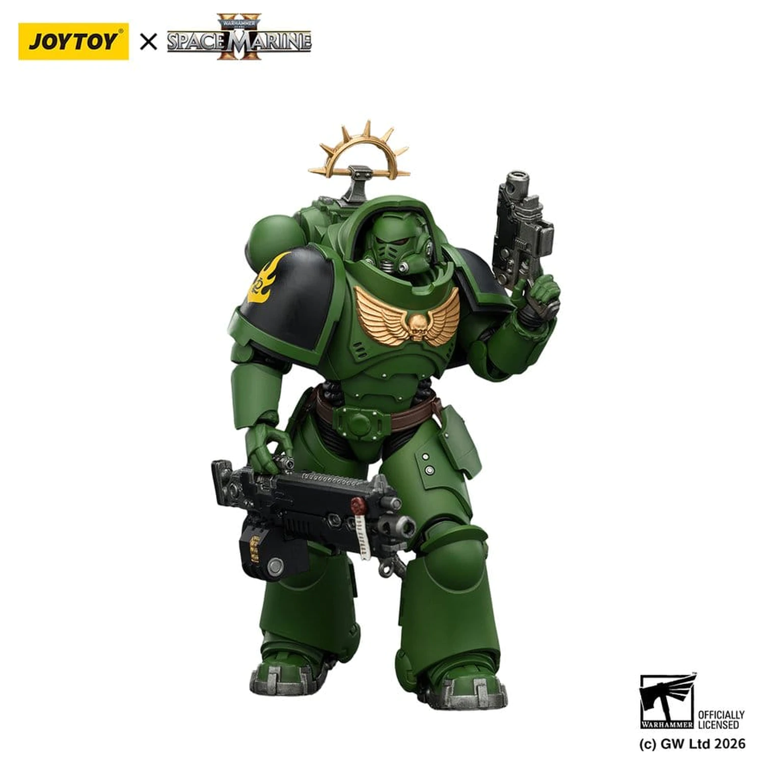 Warhammer 40,000 Game Edition Salamanders Heavy Intercessor akciófigura 13 cm termékfotó