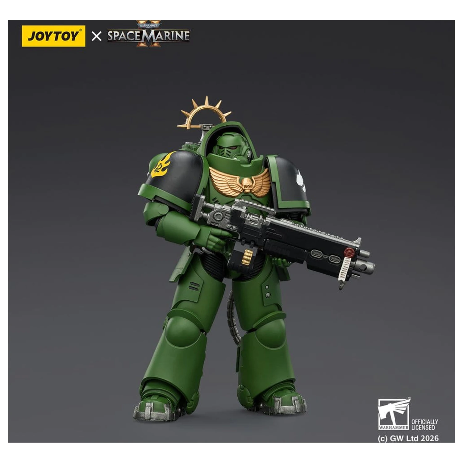 Warhammer 40,000 Game Edition Salamanders Heavy Intercessor akciófigura 13 cm termékfotó