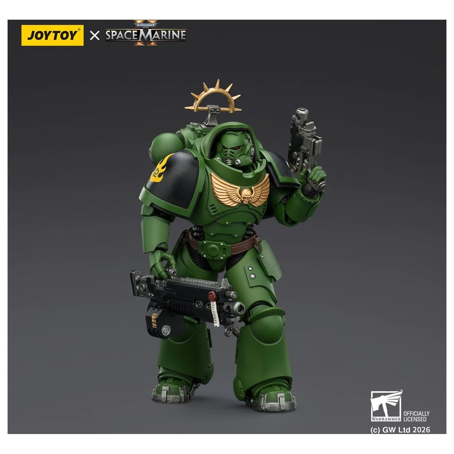 Warhammer 40,000 Game Edition Salamanders Heavy Intercessor akciófigura 13 cm termékfotó