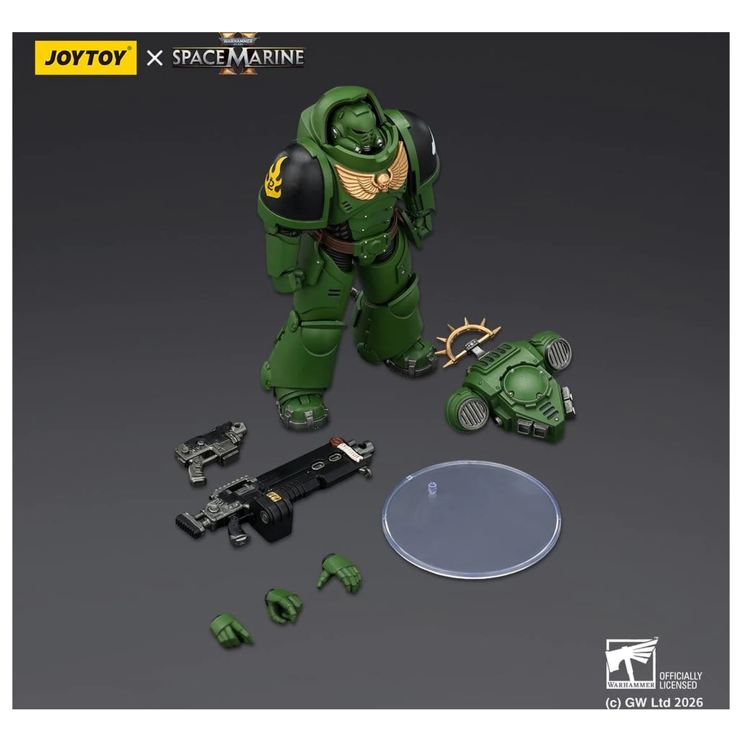 Warhammer 40,000 Game Edition Salamanders Heavy Intercessor akciófigura 13 cm termékfotó